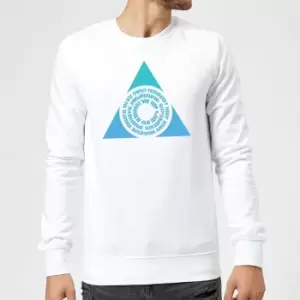 Magic The Gathering Azorius Symbol Sweatshirt - White - M