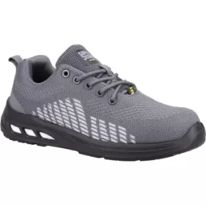 Safety Jogger Mens Fitz Safety Trainers (10 UK) (Grey)