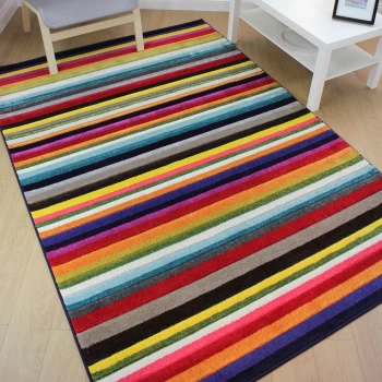 Spectrum Tango Rug Navy / Yellow