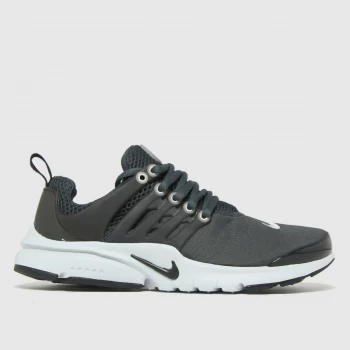 Nike Grey & Black Presto Trainers Youth