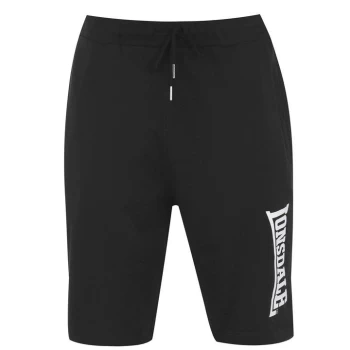 Lonsdale Japan Fleece Shorts Mens - Black