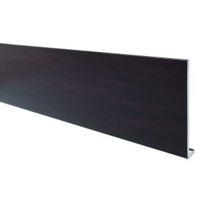 Wickes PVCu Rosewood Fascia Board 9 x 175 x 4000mm