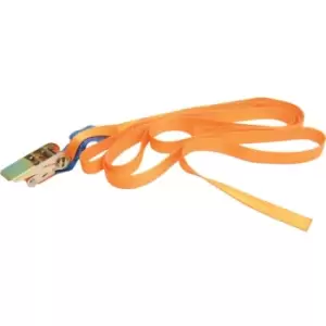 4.5M Industrial Load Strap Plain End 800KG - Orange - Matlock