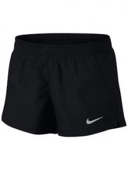 Nike Running 10k Short - Black, Size XL, Women