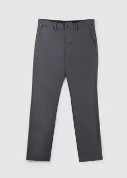 Tommy Hilfiger Mens Core Denton 1985 Pima Cotton Chinos Trousers In Grey