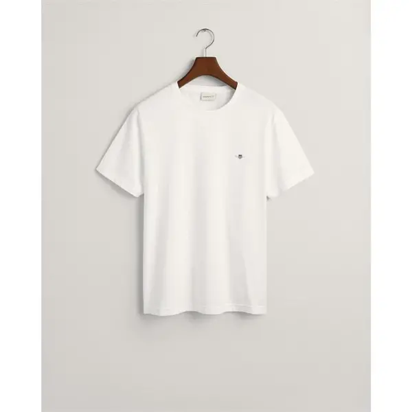 Gant Regular Fit Shield T-Shirt - White XL