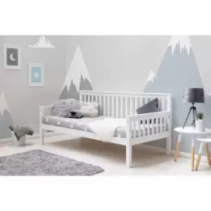 Crazy Price Beds Blythe White Wooden Single Day Bed