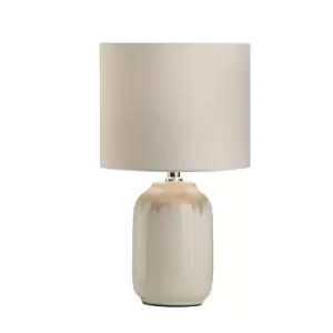 Hand Glazed Drip Effect Ceramic Table Lamp