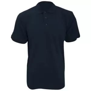 Kustom Kit Workwear Mens Short Sleeve Polo Shirt (XS) (Navy Blue)