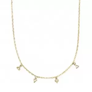 Gold Multi Charm Elements Choker Necklace GN3155