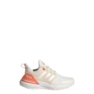 adidas Rapidasport Bounce Sport Running Lace Shoes Kids - Off White / Zero Metalic / Sol