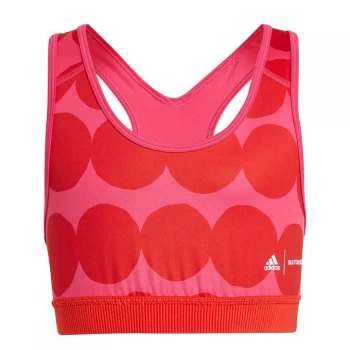 adidas MM Sports Bra JG14 - Magenta/Red