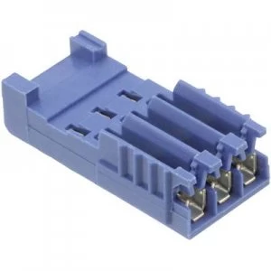 TE Connectivity 281786 3 Socket enclosure cable AMPMODU HE14 Total number of pins 3 Contact spacing 2.54mm