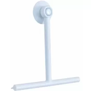 Showerdrape - Rocco Squeegee & Holder White - White