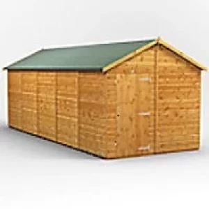 Power Garden Shed 208PAW Golden Brown 20x8