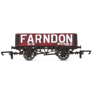 Hornby 5 Plank Wagon Farndon 18 Era 3 Model Train