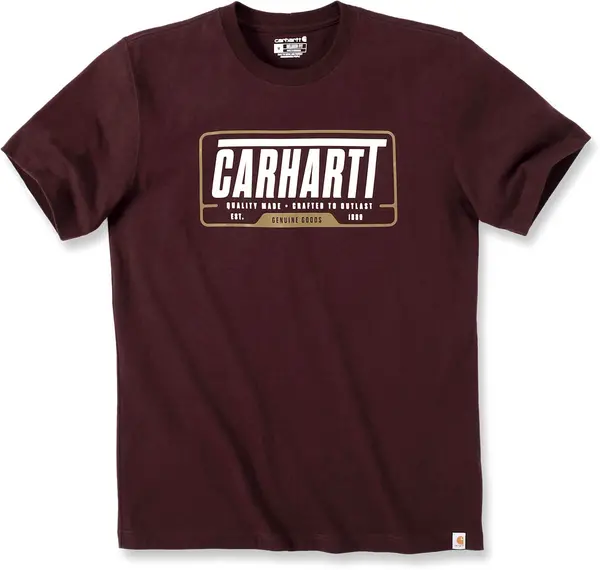 Carhartt Relaxed Fit Heavyweight Graphic T-Shirt, red, Size XL