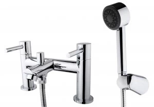 Wickes Mirang Bath Shower Mixer Tap - Chrome