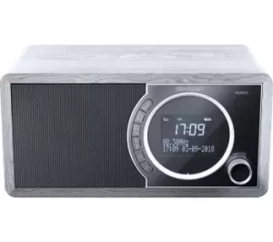 Sharp DR-450 GR DAB Bluetooth Radio - Grey, Silver/Grey