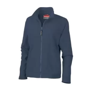 Result Ladies/Womens La FemmeA High Grade Microfleece Jacket (490 GSM) (S) (Navy Blue)