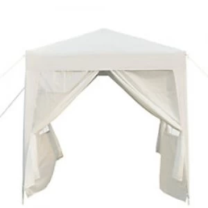 OutSunny Pop Up Gazebo White Water proof Outdoors 200 mm x 1220 mm x 200 mm