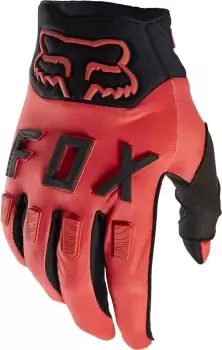 FOX Defend Wind Motocross Gloves, orange Size M orange, Size M