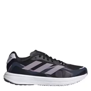 adidas SL20 x Marimekko Shoes Womens - Core Black / Matt Purple Met.