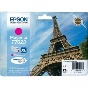 Epson Eiffel Tower T7023 Magenta Ink Cartridge