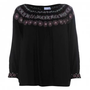 Velvet Nove Top - Black