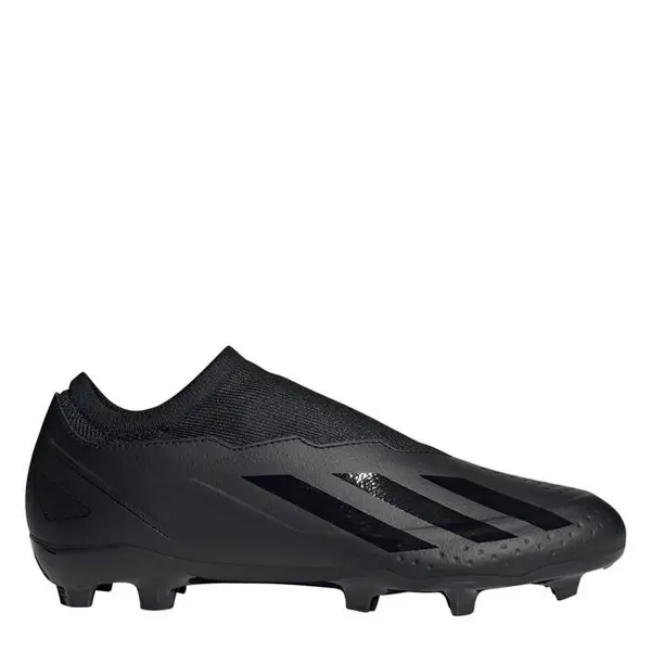 adidas X Crazyfast League Laceless Firm Ground Football Boots - Black 10