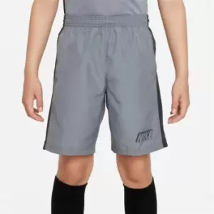 Nike Dri-FIT Academy Big Kids Graphic Soccer Shorts - Grey