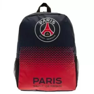 Paris Saint Germain FC Backpack (One Size) (Black/Red)