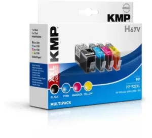 KMP H67V ink cartridge 4 pc(s) CMYK