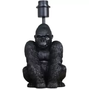 Minisun - Gorilla Design Table Lamp Base - Black