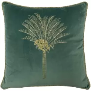 Furn Palm Tree Cushion Cover (One Size) (Mint)