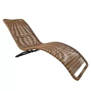 Charles Bentley Zanzibar Sun Lounger Natural