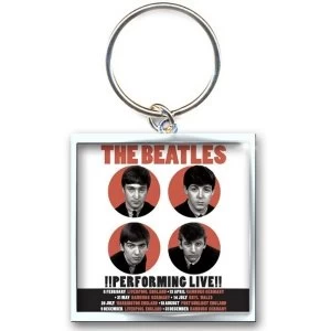 The Beatles - 1962 Performing Live Keychain