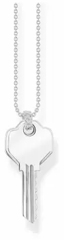 Thomas Sabo KE2129-001-21-L45V Sterling Silver Key Necklace Jewellery