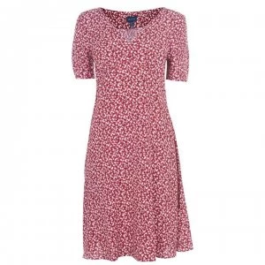 Gant Floral Summer Dress - 612 Iron Red