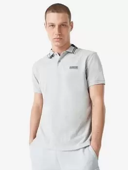 Barbour International Ziggy Polo Shirt - Grey, Size 3XL, Men