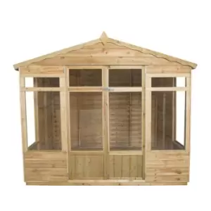 Forest Garden 8' x 6' Oakley Overlap Summerhouse