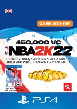 NBA 2K 450,000 VC - UK Account