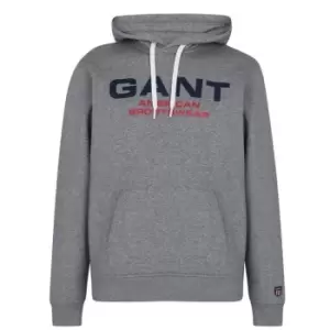 Gant Retro Shield OTH Hoodie - Grey