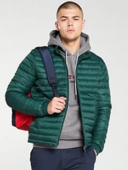 Tommy Hilfiger Packable Down Jacket - Ivy Green, Size 2XL, Men