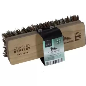 Charnwood 8' Union Hand Scrub Garden Maintenance FSC Wood Green - Green - Charles Bentley