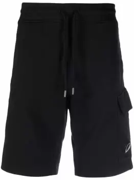 C.P. COMPANY Lens Pocket Shorts Black