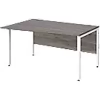 Dams International Wave Desk MB14WLWHGO 1,400 x 990 x 725 x 800 - 990 mm