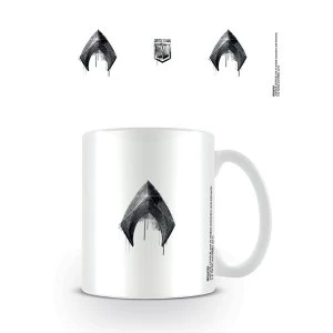 Justice League Movie - Aquaman Logo Drip Mug