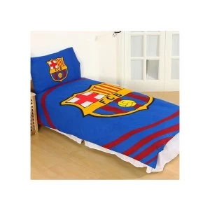 FC Barcelona Pulse Single Duvet and Pillow Case Set