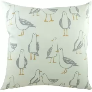 Evans Lichfield Marine Seagull Cushion Cover (One Size) (Natural)